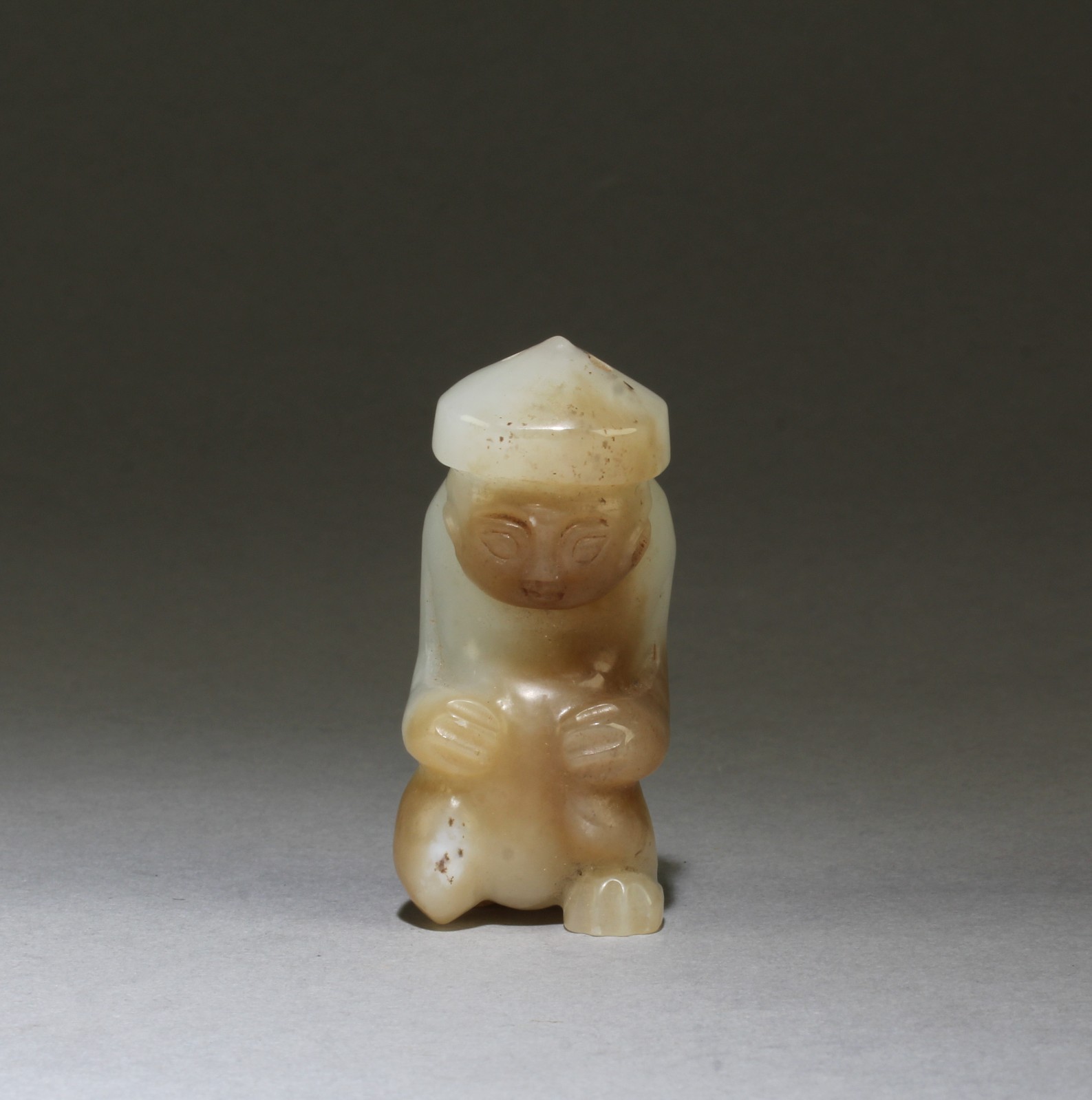 Antique Carved Amber Ornament