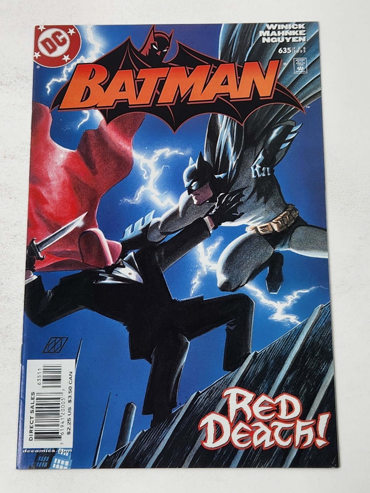 Batman 635 DIRECT 1st Print 1st App Jason Todd as Red Hood DC Comics 2004