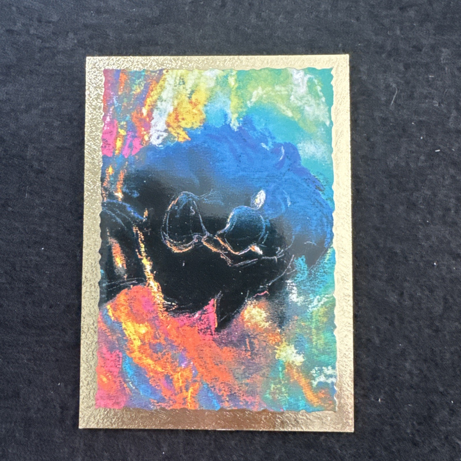 1994 SkyBox King Mufasa Lives The Lion King: Series 2 Gold Foil Border - RARE 