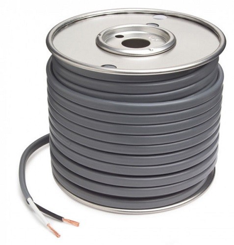 Grote 82-5512 Pvc Jacketed Wire, 2 Cond, 2/12 Ga, 50\' Spool