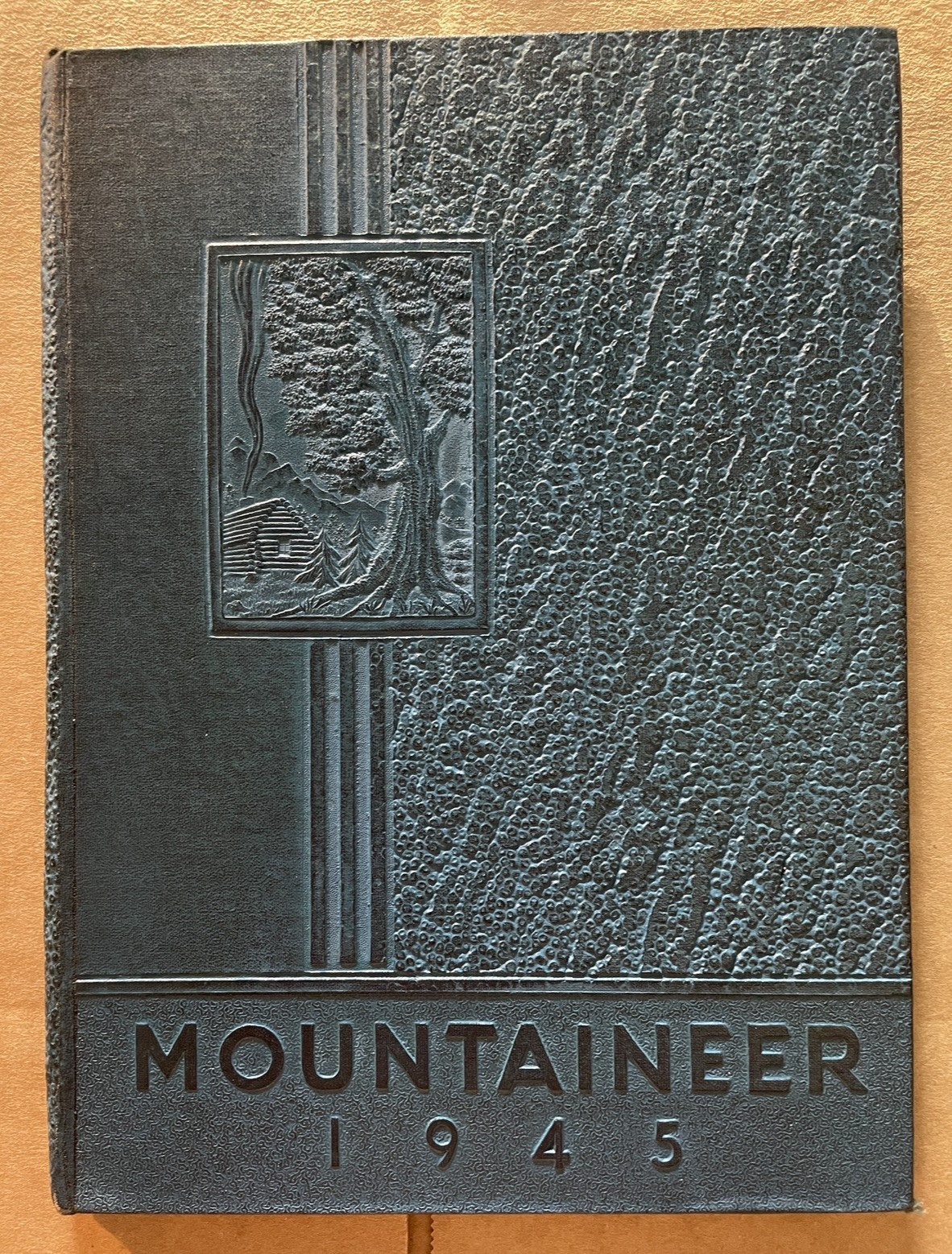 1945 Mountaineer Ligonier High School Yearbook Annual PA Pennsylvania Vintage
