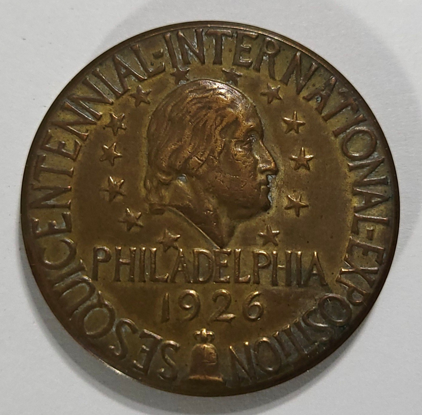1926 Philadelphia SesquiCentennial Exposition  Washington/Pegasus Medal