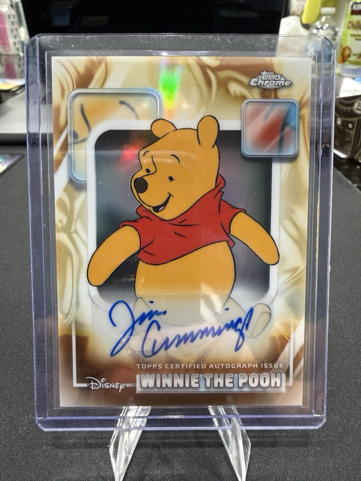 2026 Topps Chrome Disney - Winnie The Pooh Autograph by Jim Cummings #AA-JC
