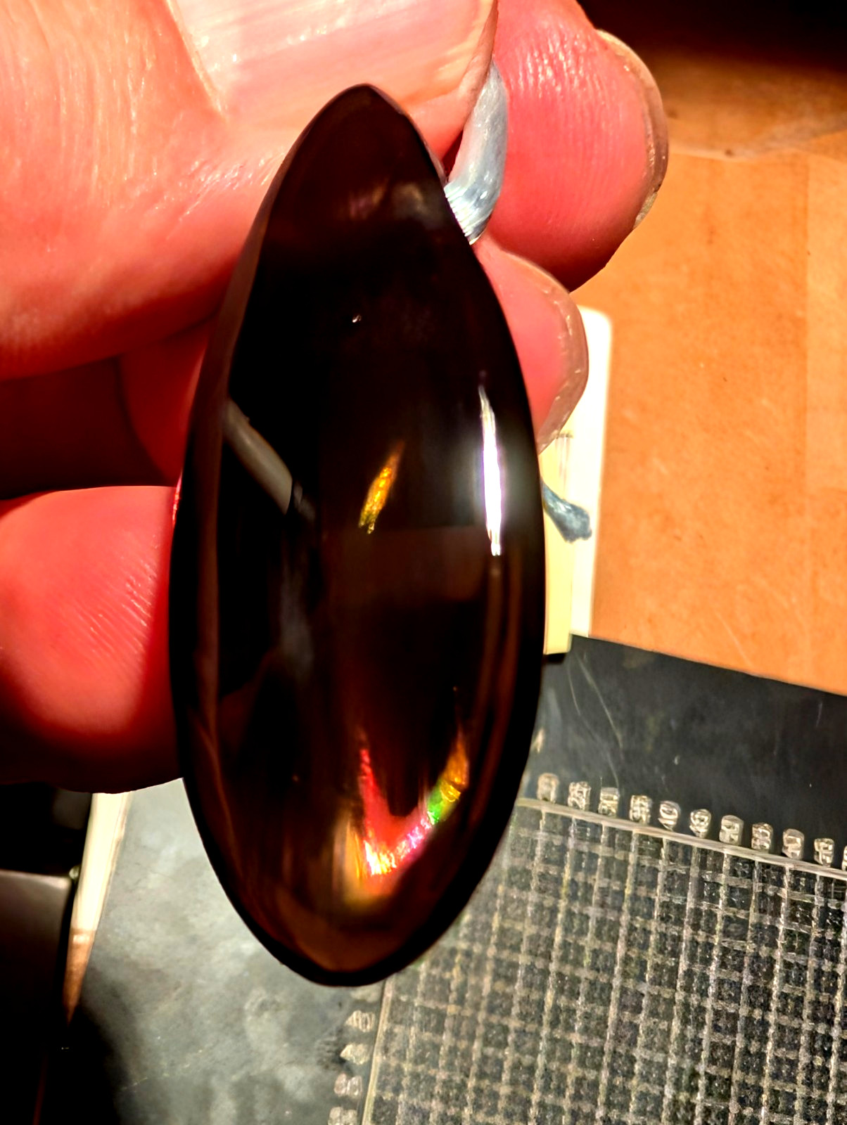 Fire Obsidian --Sometimes I finish a stone