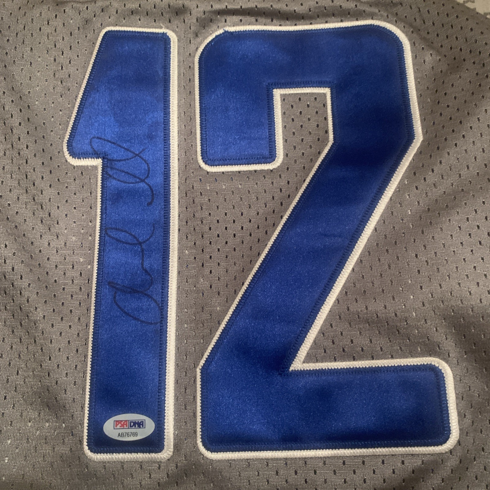 Andrew Luck hand signed Nike On Field  Alt Jersey PSA/DNA RARE 