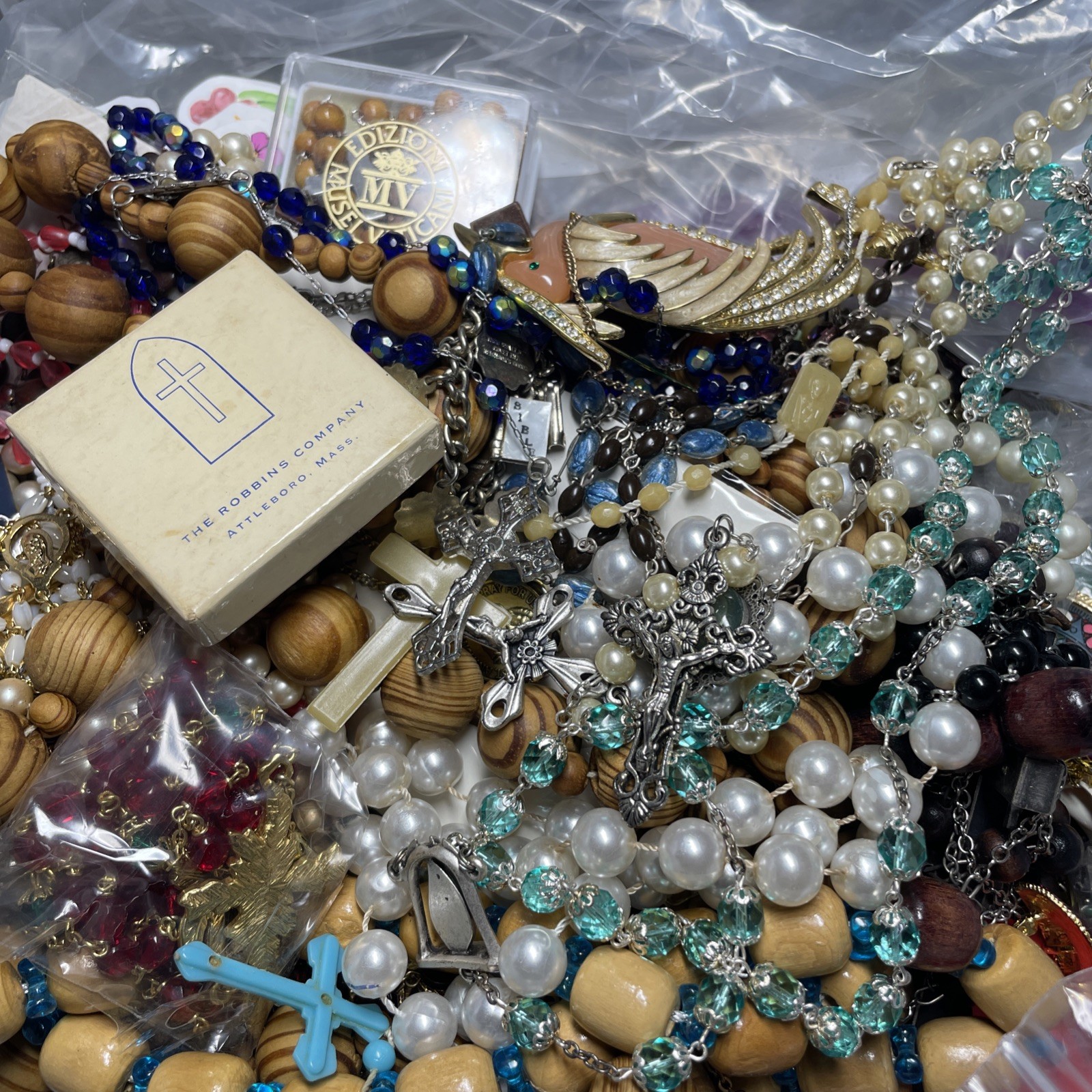 Vintage Rosary Lot Of 10  random rosary’s 