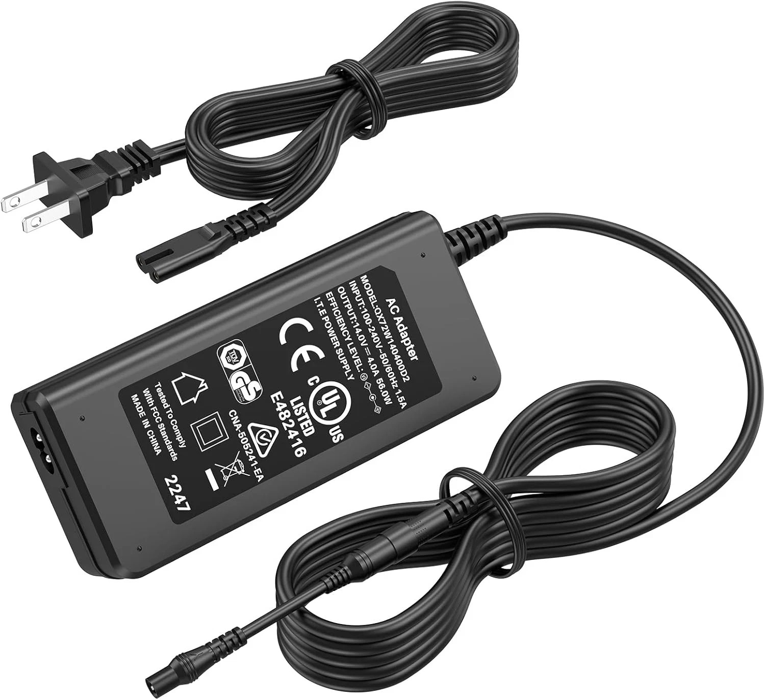 56W 14V Jump Starter Charger for NOCO Boost GB70 GB150 GB250+ GB500+ Adapter