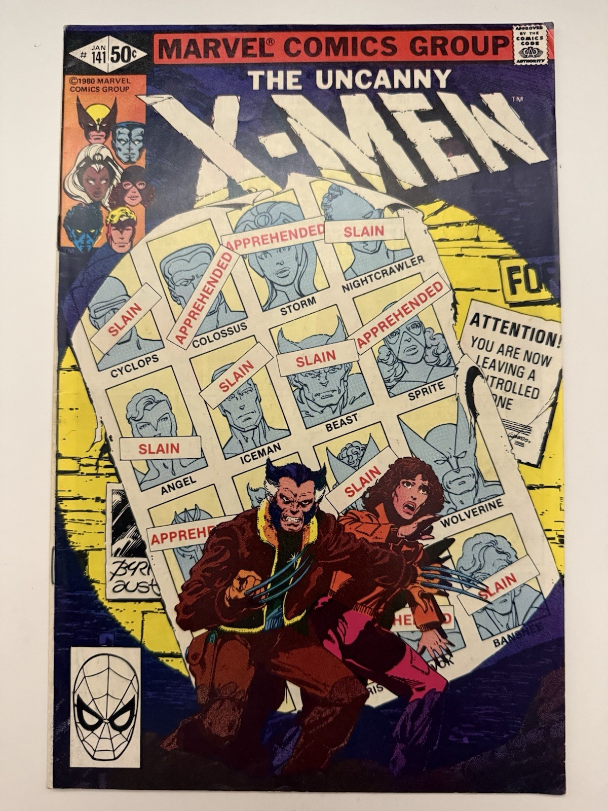 The X-Men #141 (Marvel Comics 1981) 🔑 KEY ISSUE 🔥 Very Nice VF/NM Condition