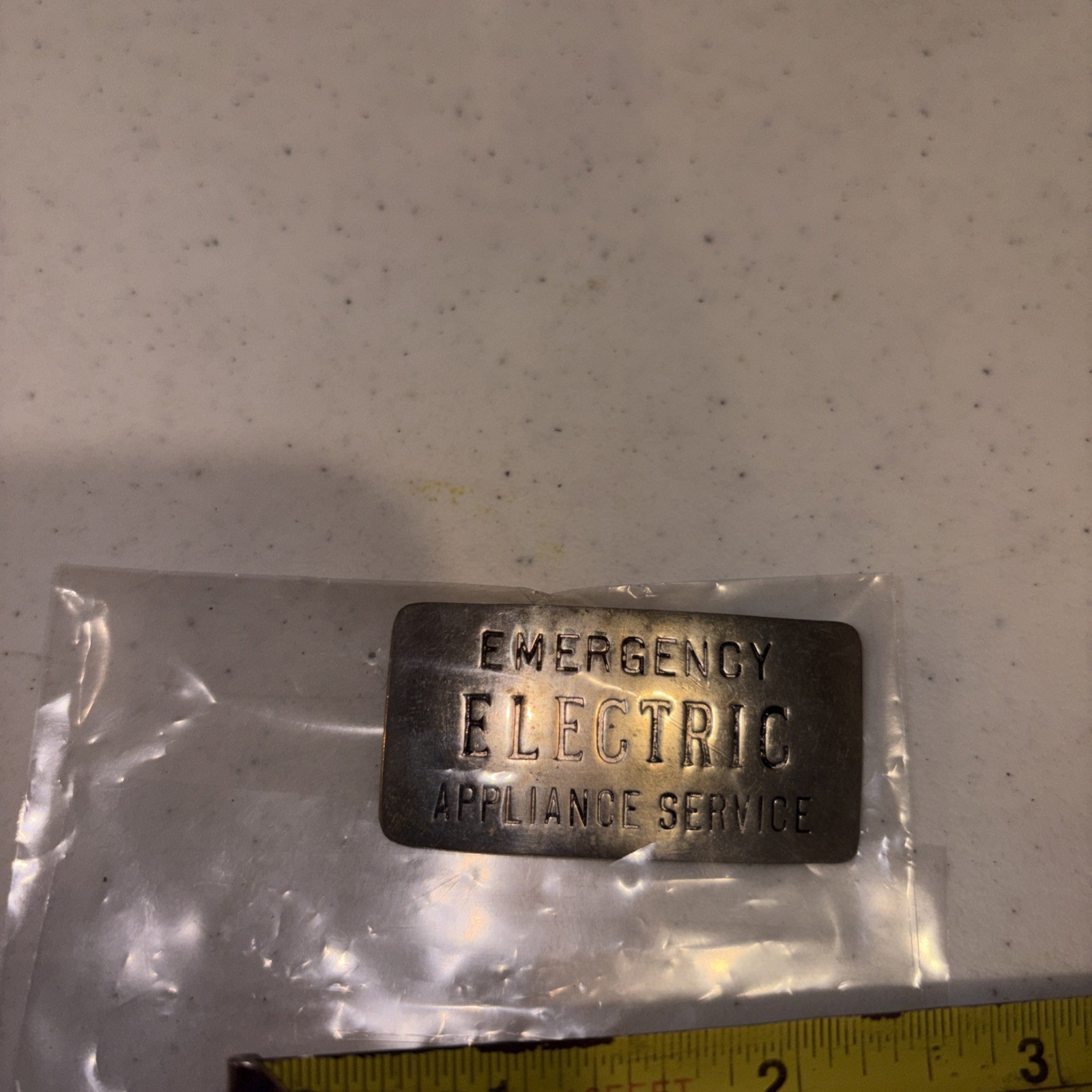 Vintage Employee Badge APPLIANCE GUARANTEED SERVICE NOS 2\