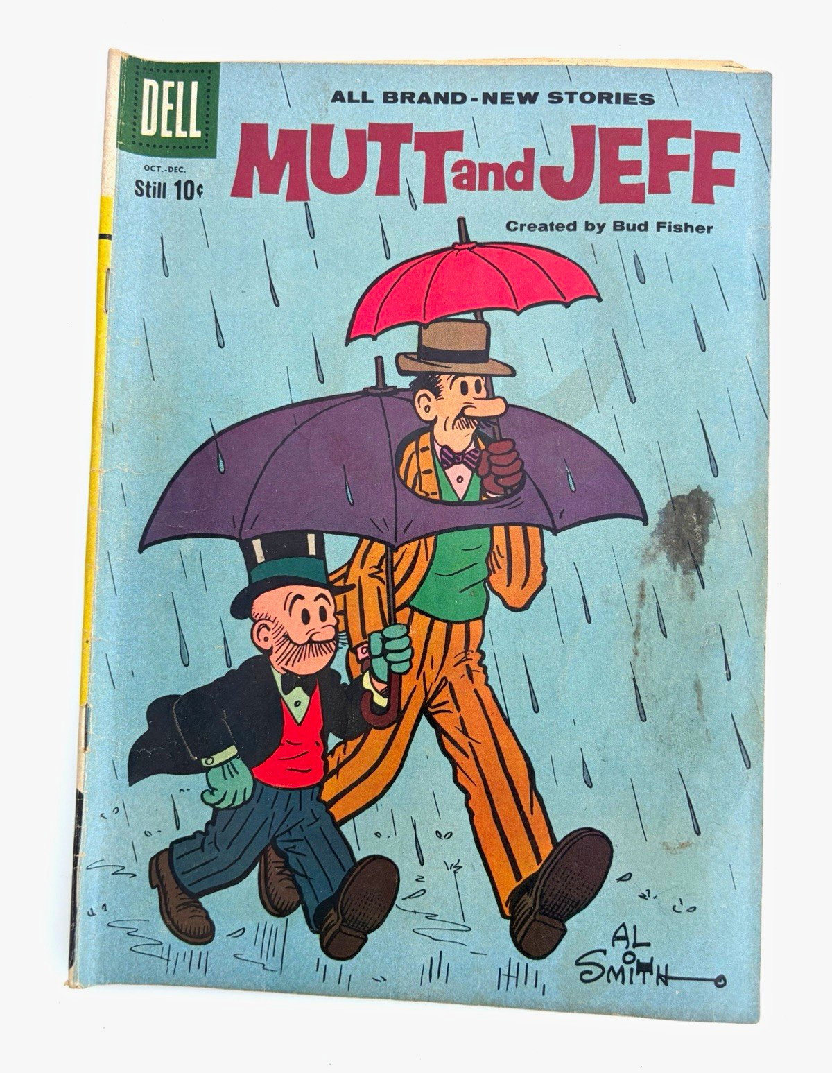 Dell Comics Mutt and Jeff #115 Golden Age Bud Fisher Al Smith 10 Cents Book