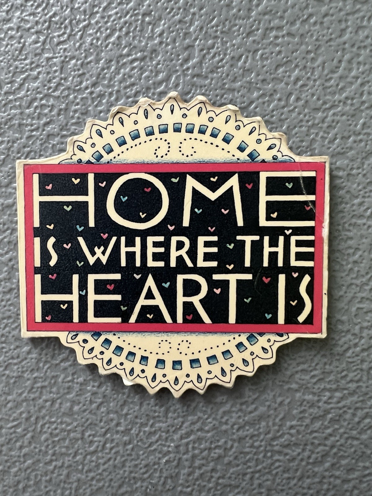 Mary Engelbreit Home Is Where The Heart Is Magnet Michel & Company 1998
