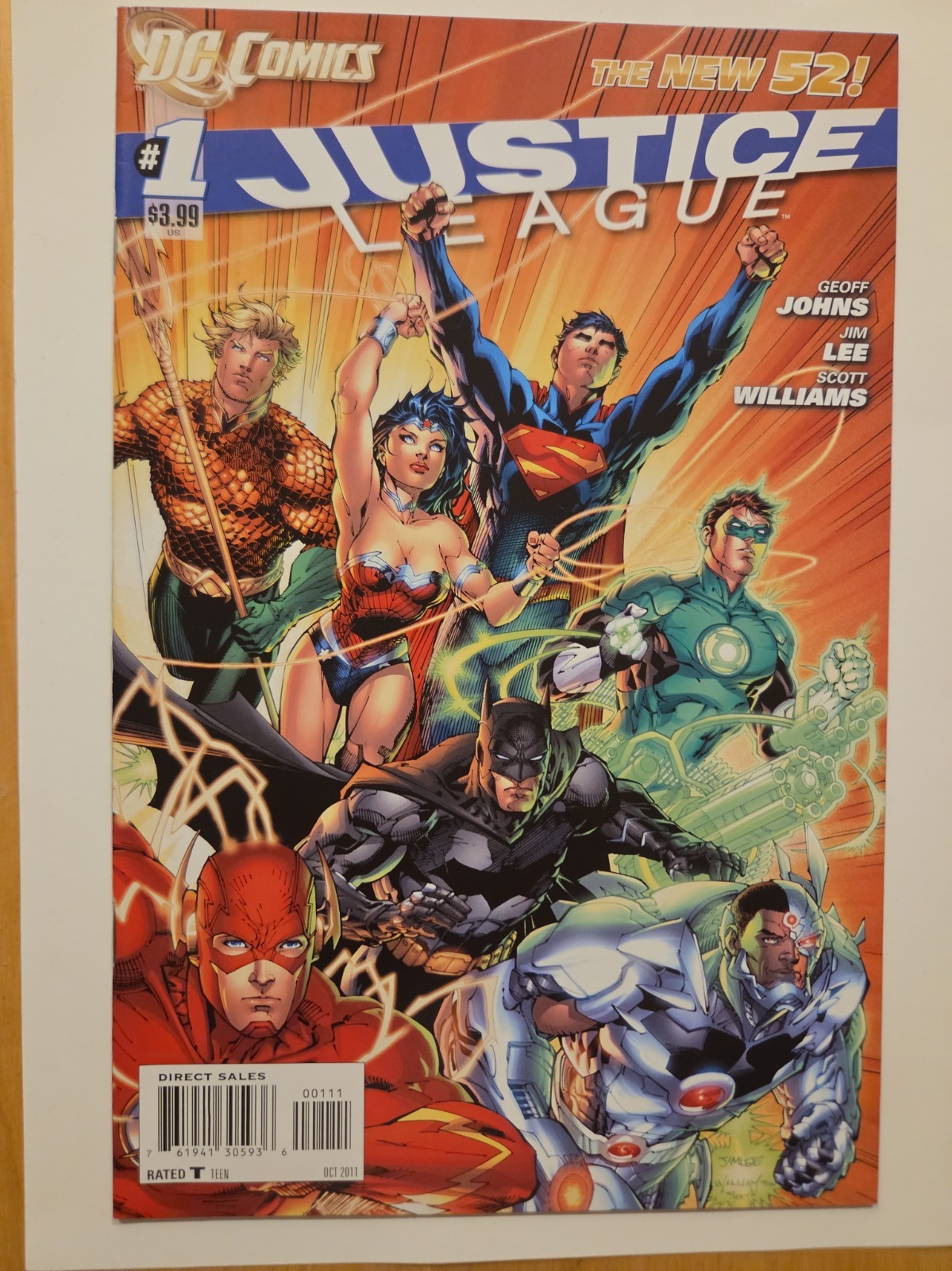 DC Justice League New 52 Complete Run 0-52 And  Lenticular 3D Covers 