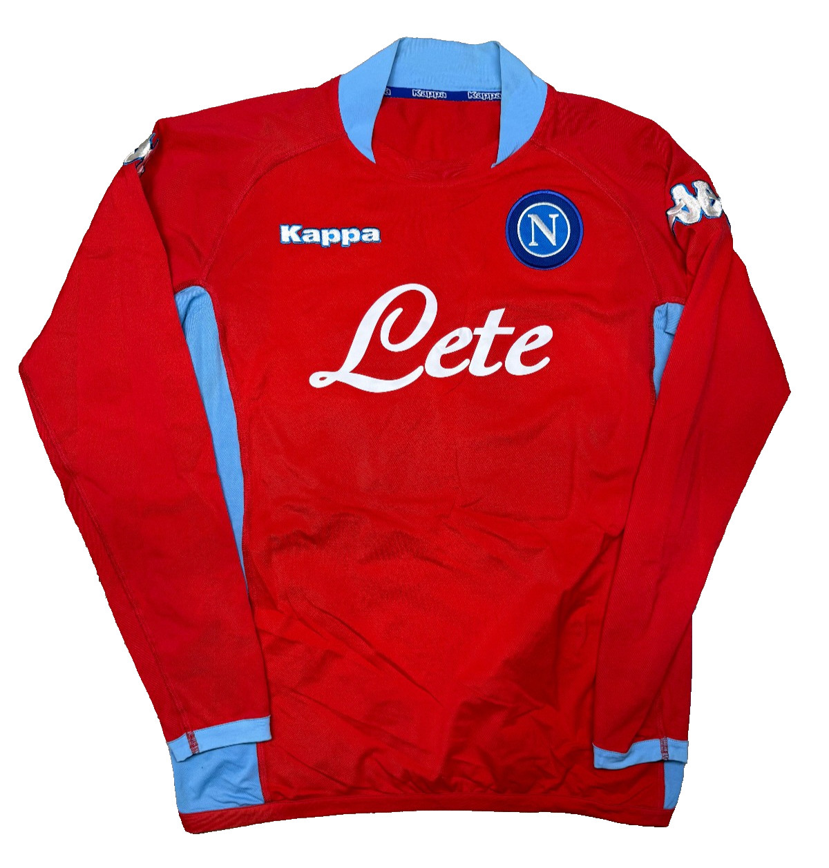 vintage football shirt SSC NAPLES Kappa Serie C 2005 2006 LETE L #10 Lete