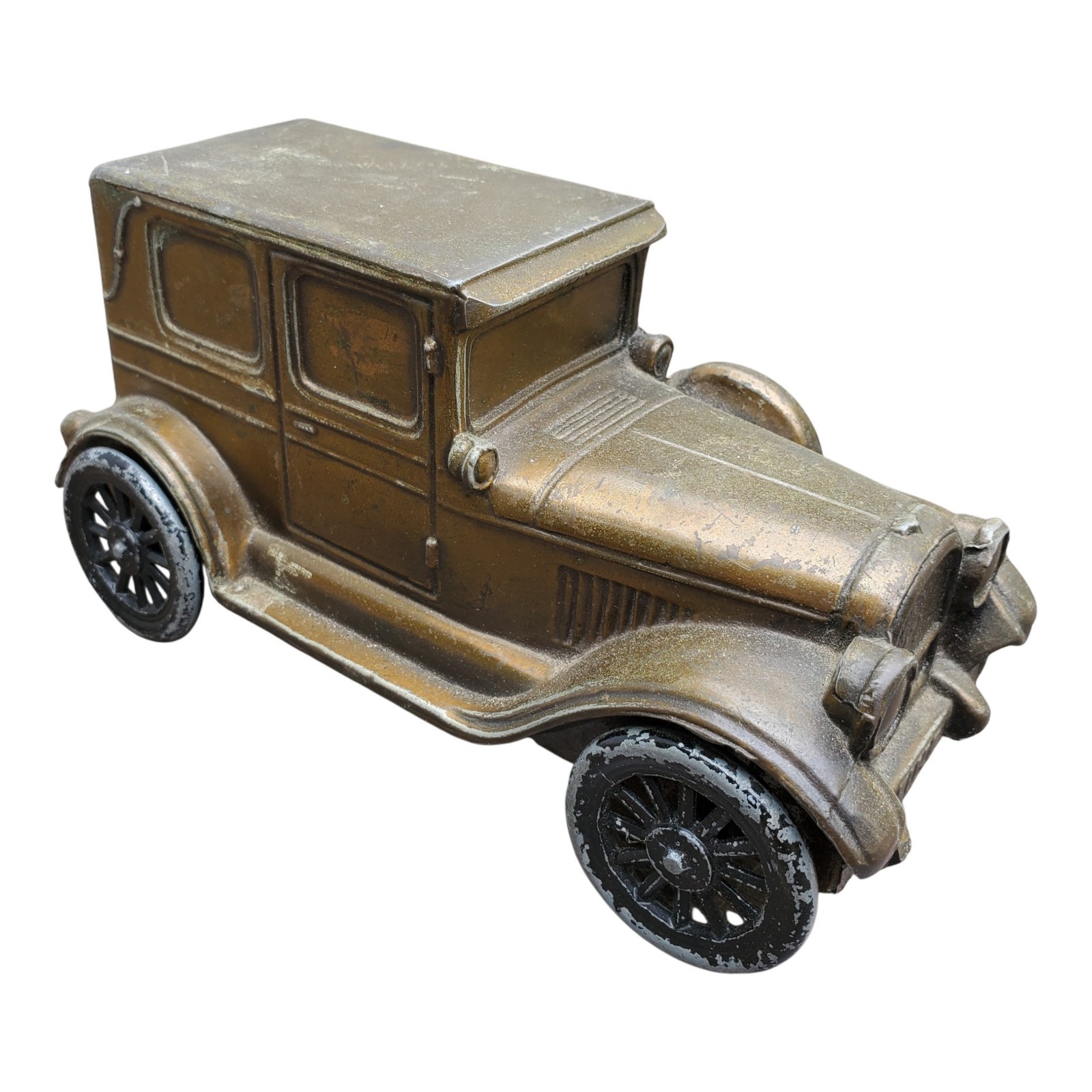 Vintage Banthrico 1924 Chrysler Car Coin Bank w/ Key