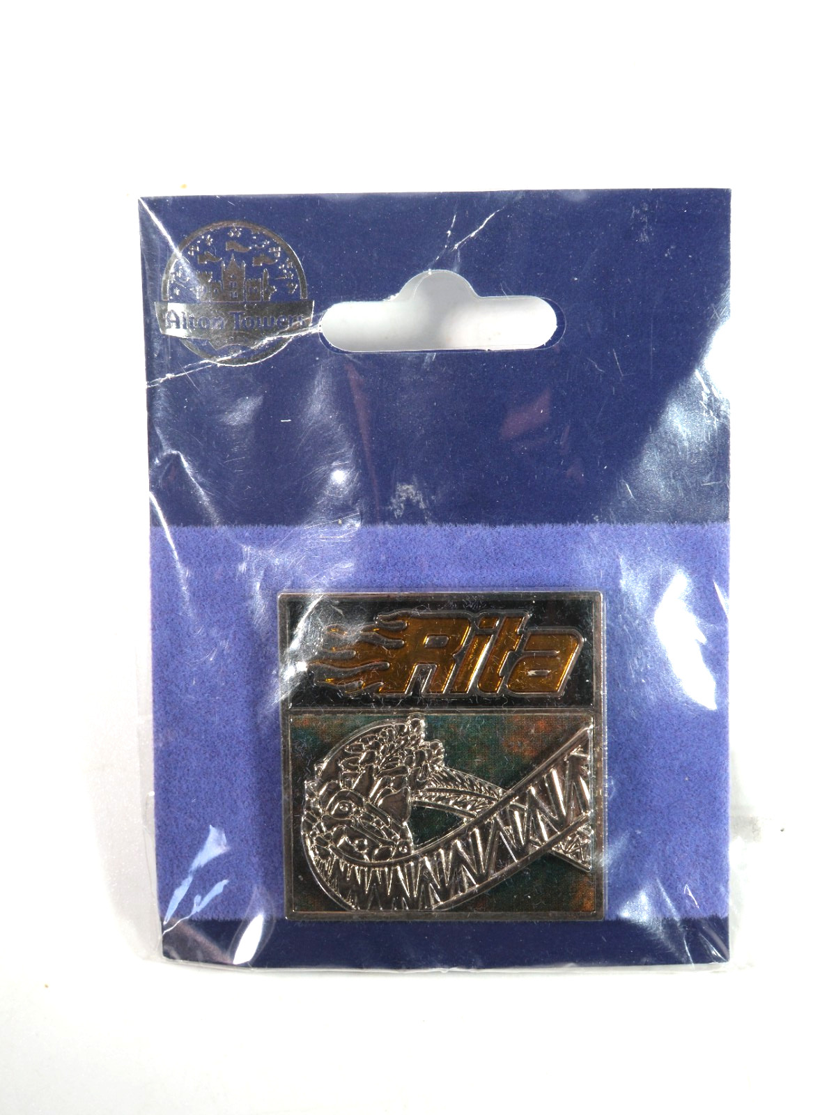 Alton Towers Rita Rollercoaster Pin Badge