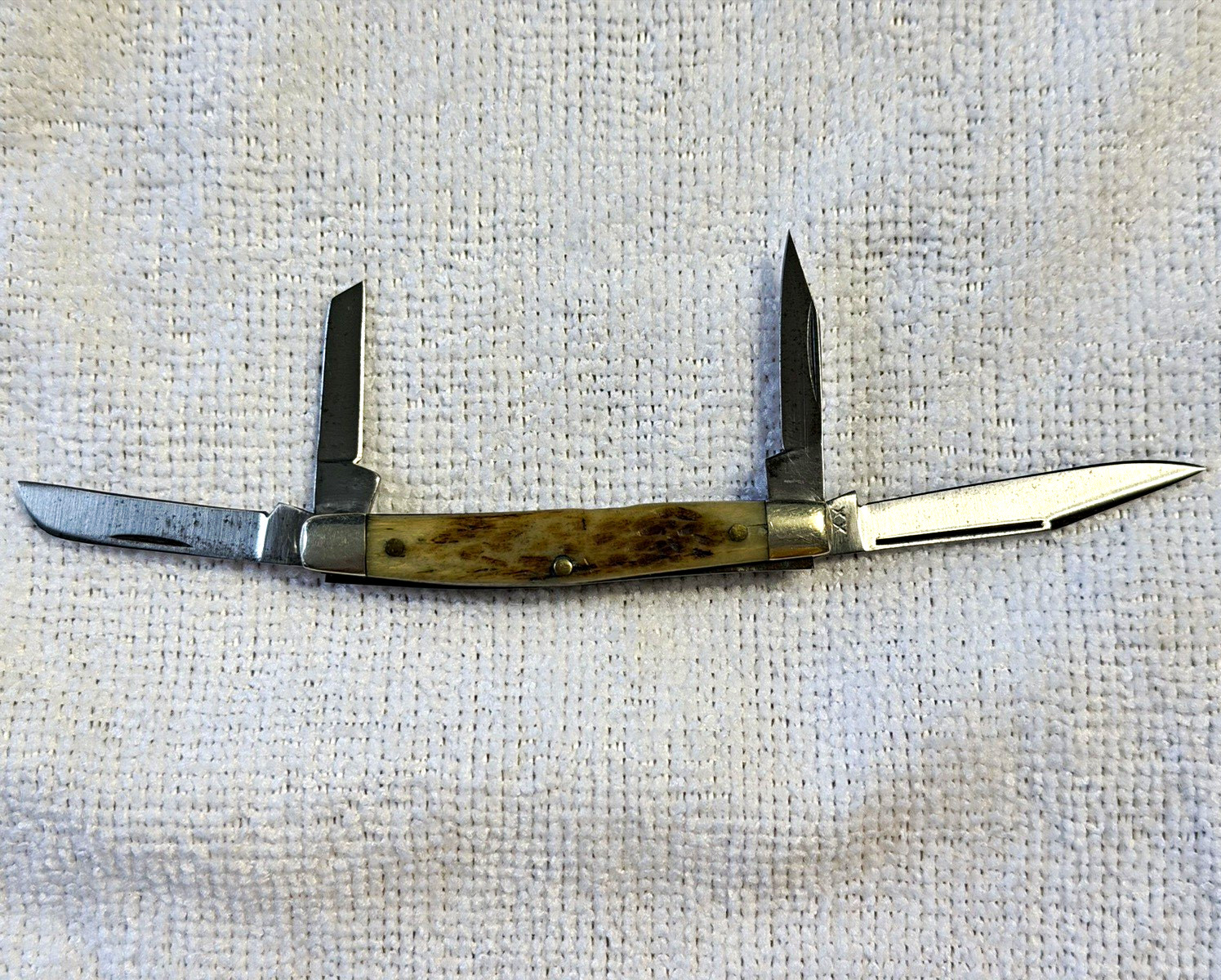 Vintage Case XX 1940-1964 4-Blade Congress Knife - Excellent Shape, Perfect Snap