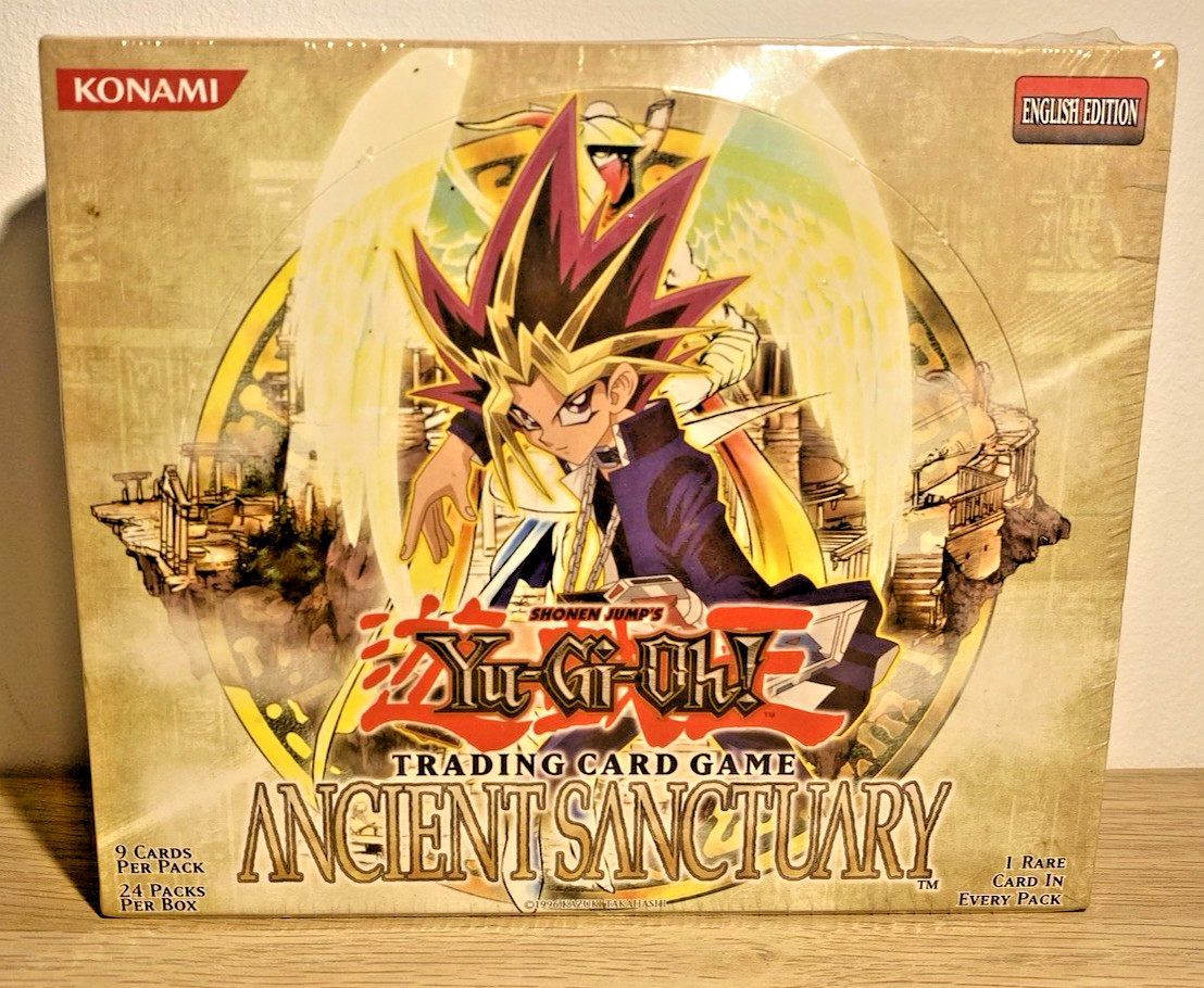 Yu-Gi-Oh Ancient Sanctuary 1st Edition Sealed Booster Box EU English 24 Packs #1