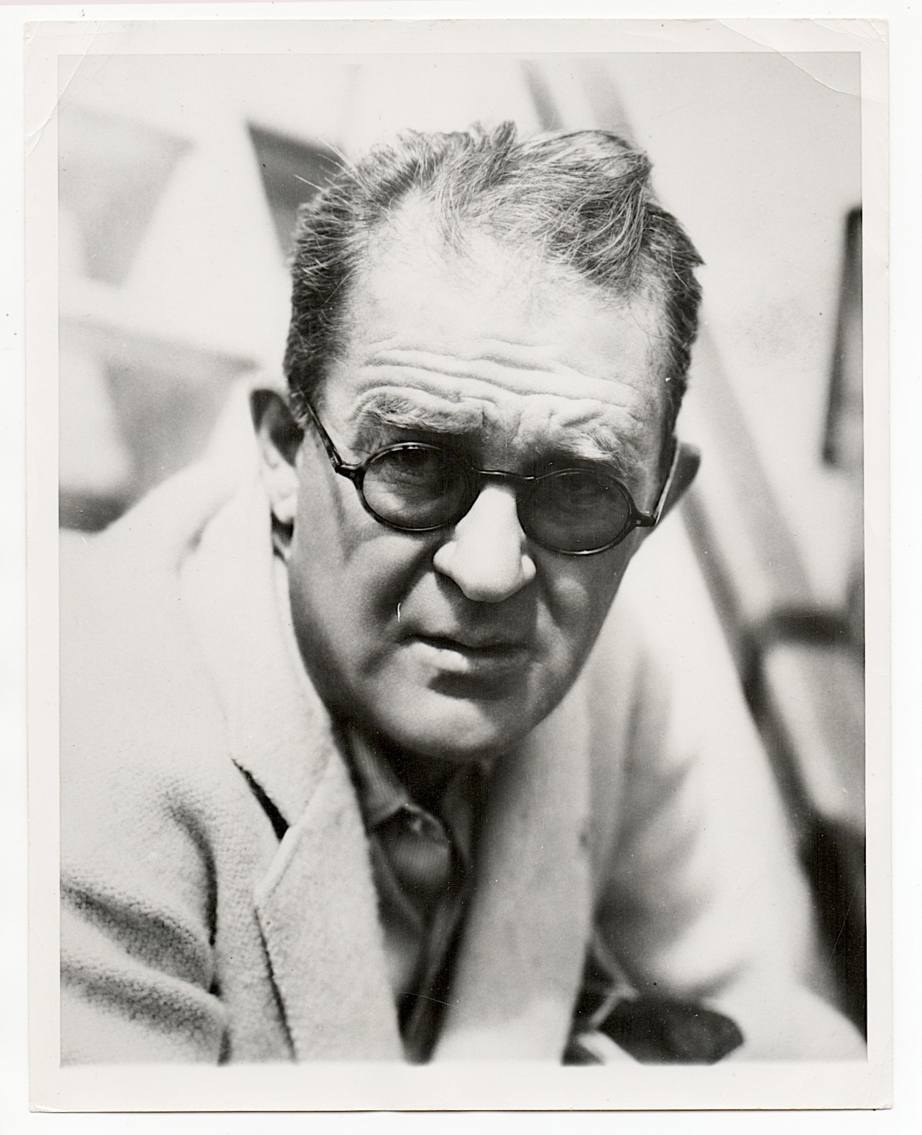 John Ford 1942 Type 1 Continuous Tone Silver Gelatin Photo Wide World Press OSS