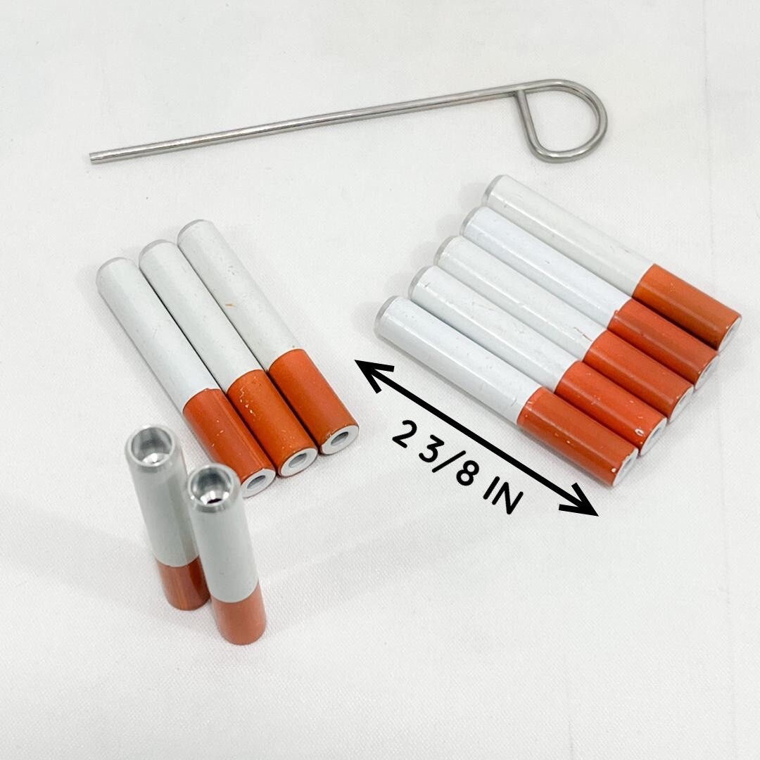 10 PCS SMALL 2-3/8 INCH AMERICANPIPES™️ PINCH HITTER BAT 4 DUGOUT PIPE US MADE
