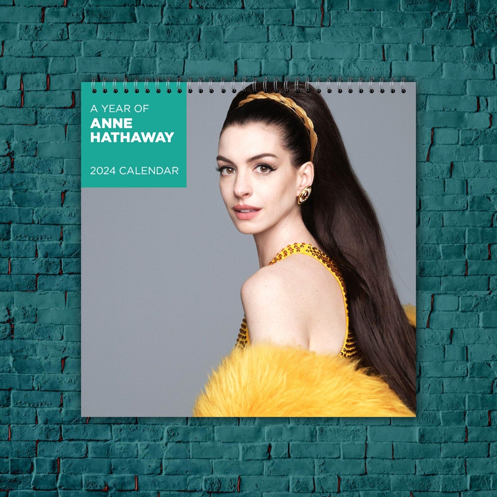 Anne Hathaway Calendar 2024, Anne Hathaway 2024 Celebrity Wall Calendar