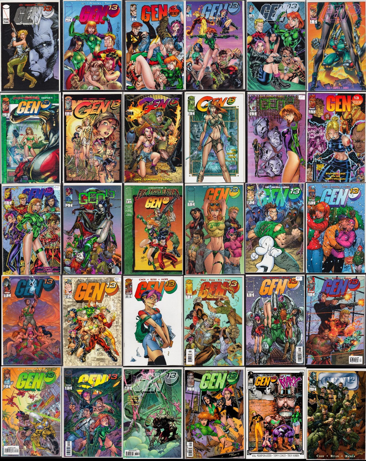 Gen 13 V2 NM 9.8/9.6 PREVIEW -1,0,1A,1B,2A,2B-13A,13B,13C,13D-20,A1, MAXX CGC'EM