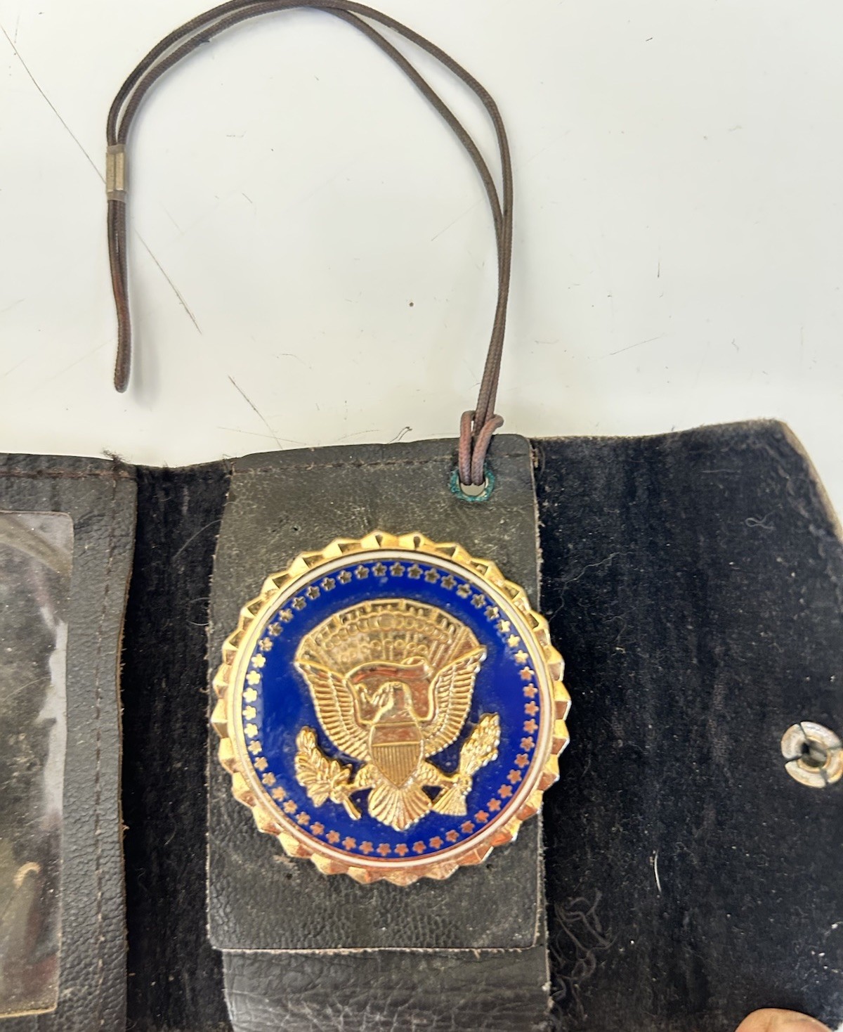 US Presidential Service Badge President Identification Credential In Wallet