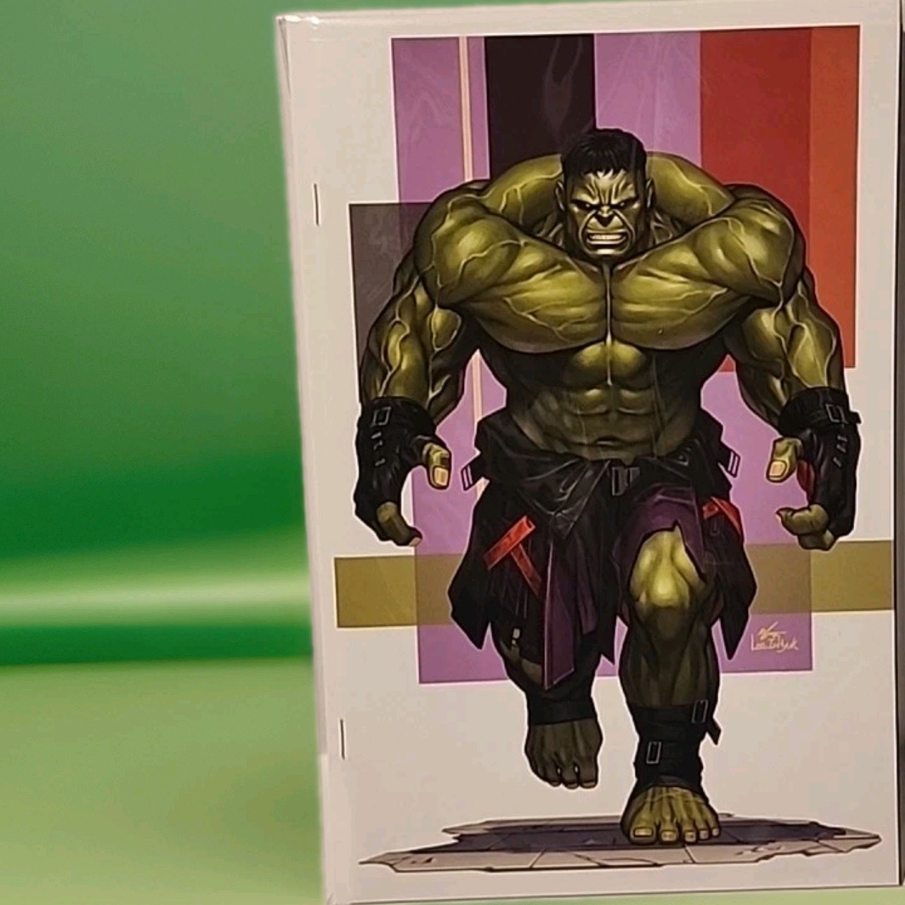 INFERNAL HULK #1 1:50 INHYUK LEE STREET-VERSE VIRGIN VARIANT 2025 MARVEL 
