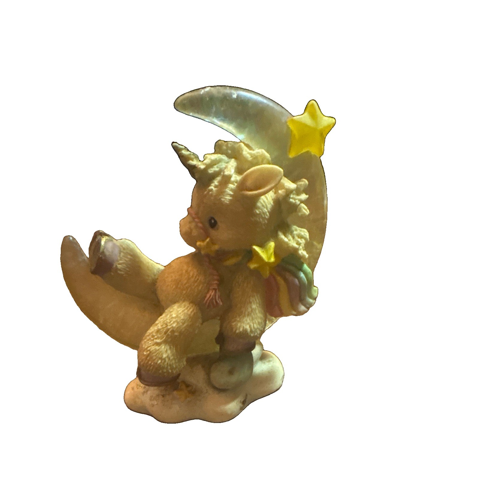 1995 Enesco Starlight Starbright Unicorn Discover Your Dreams #153931 Figurine.