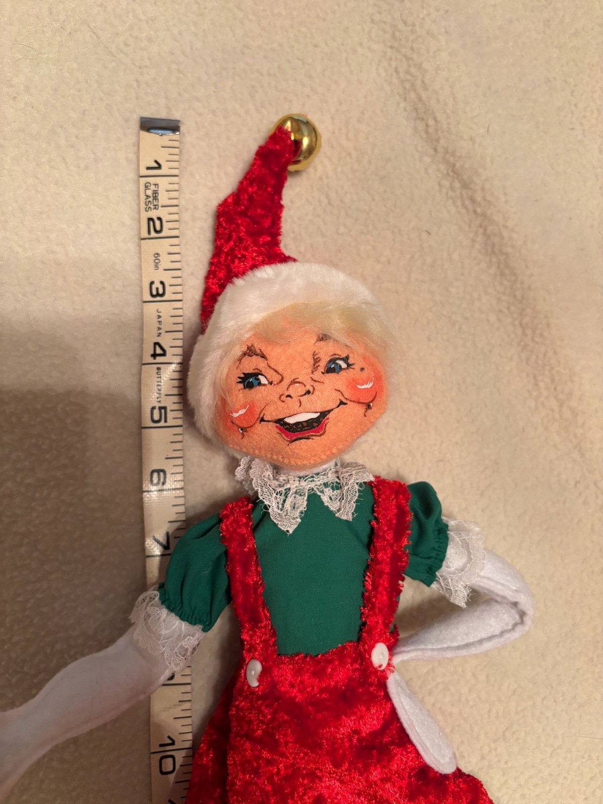 Annalee Collectable Handmade Christmas Doll 15\