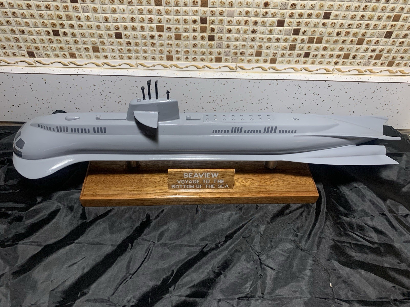 Seaview Voyage to the Bottom of the Sea Submarine wood  Display Model, Sci-Fi