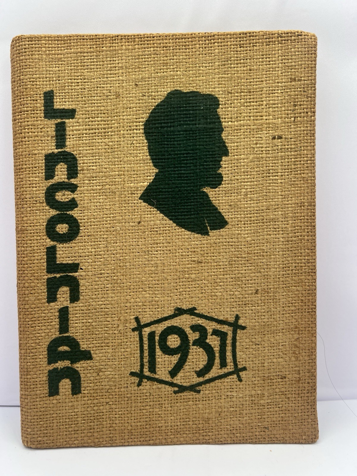 1937 Lincoln High School Yearbook & The Lincolnian Bound Newspaper Ferndale MI