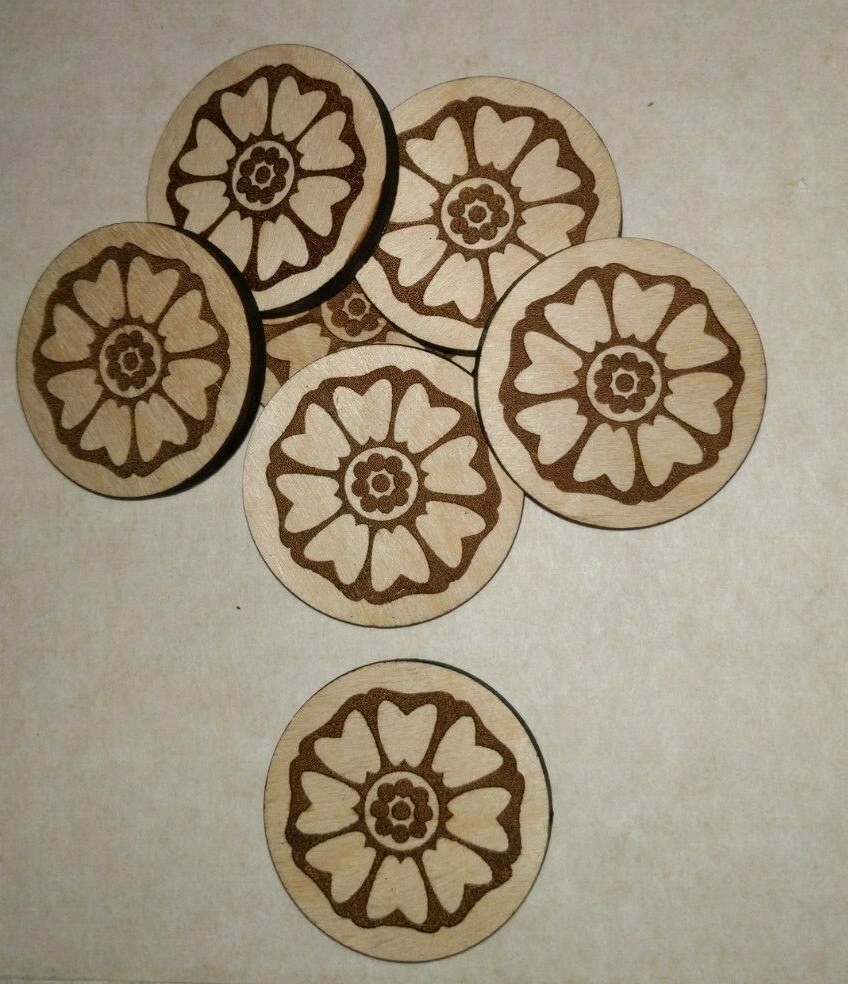 Avatar the Last Airbender: Wooden White Lotus Tile (2