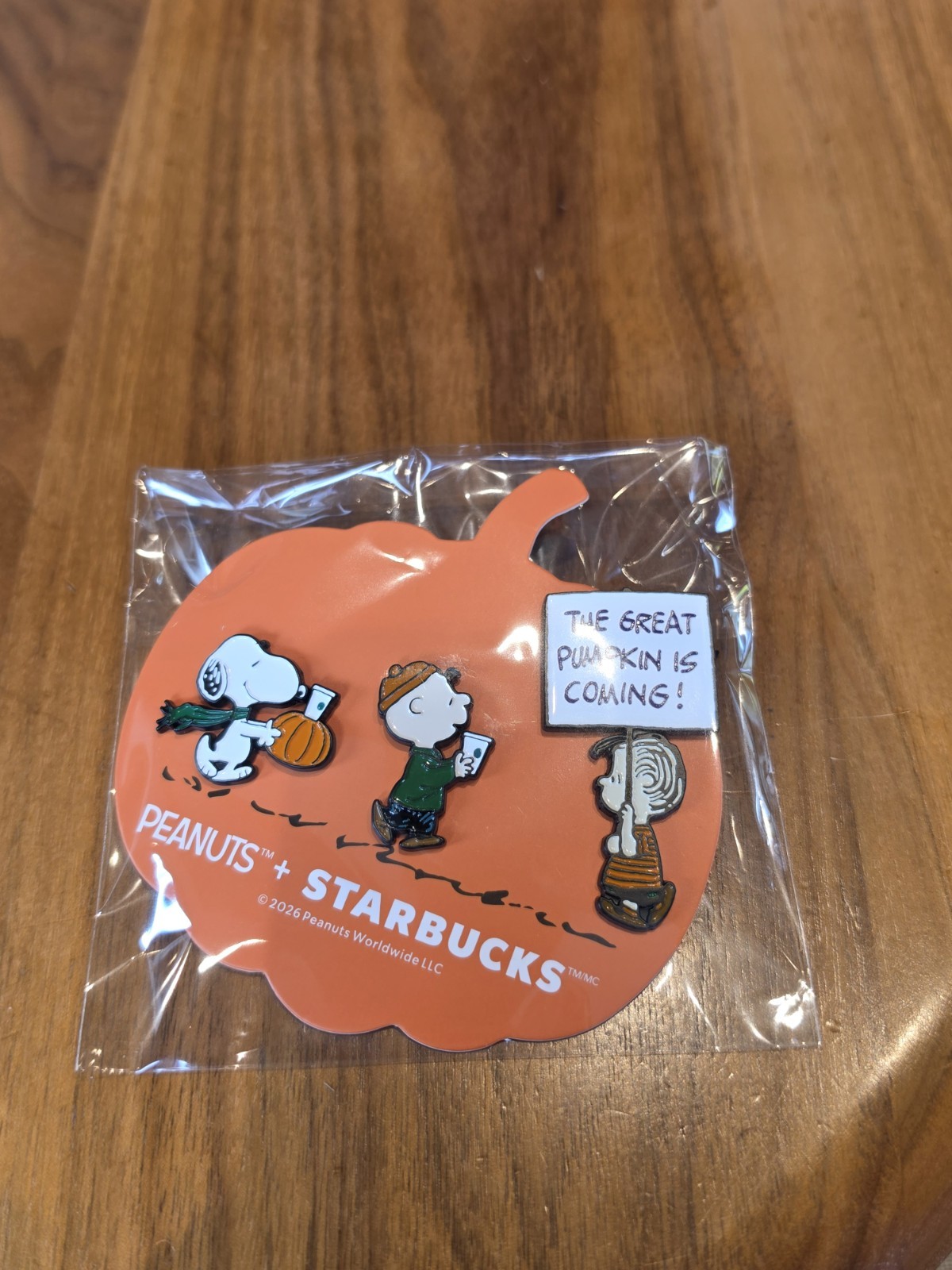 Peanuts + Starbucks Snoopy 2026 Pin Set Enamel Peanuts + Starbucks Snoopy 2026 Pin Set Enamel
