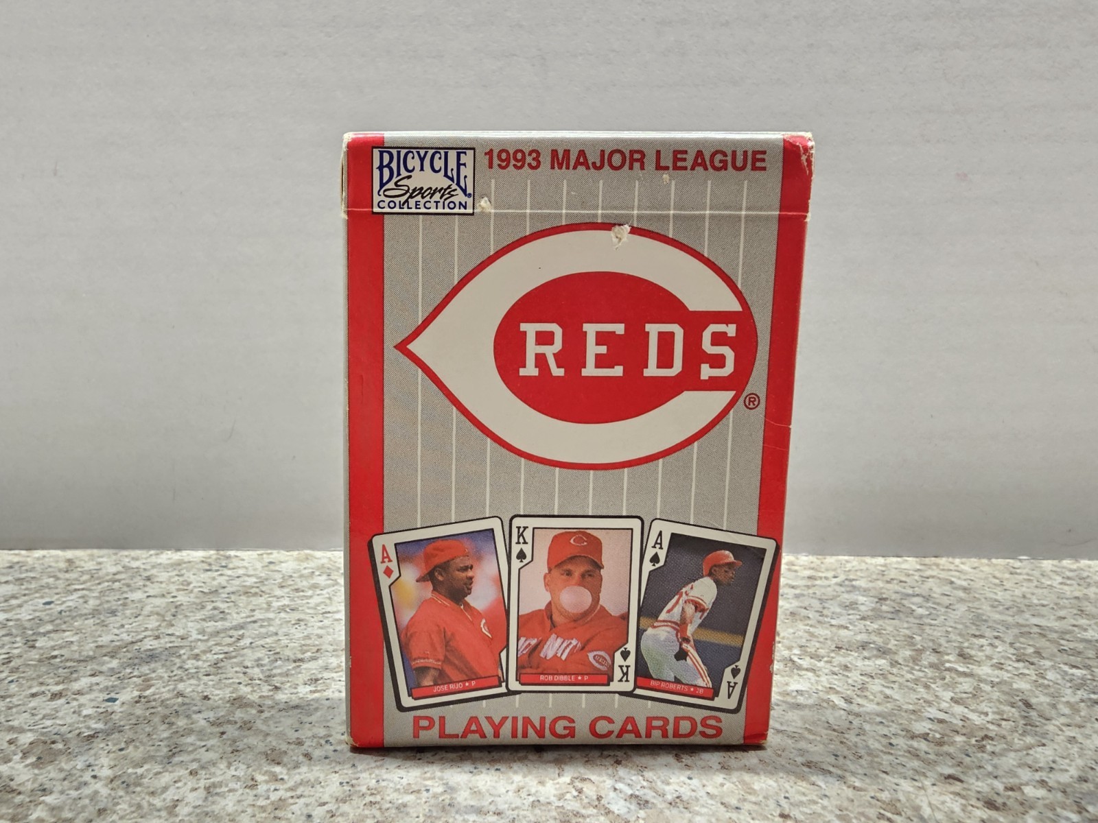 Cincinnati Reds MLB 1993 Bicycle Playing Cards