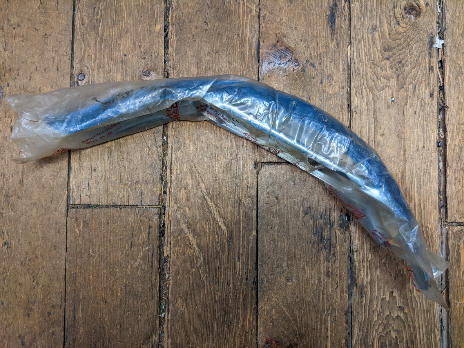 NOS Vintage Mighty Mac Velvet Blue Bicycle Fenders Schwinn Stingray Musclebike