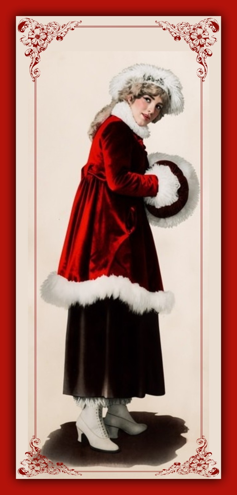 MARY MILES MINTER - Early Movie Actor WINTER Image - Laminated Photo Bookmark