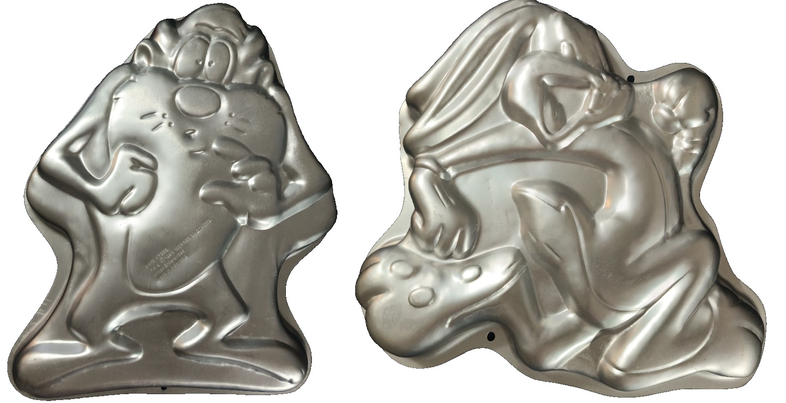 Looney Tunes Taz Wilton 1995 Cake Pan Mold 2105-1236 2105-3200 Bugs Bunny Devil