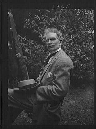 Bierce,Ambrose,Bohemian Club Grove,San Francisco,California,Arnold Genthe,1896