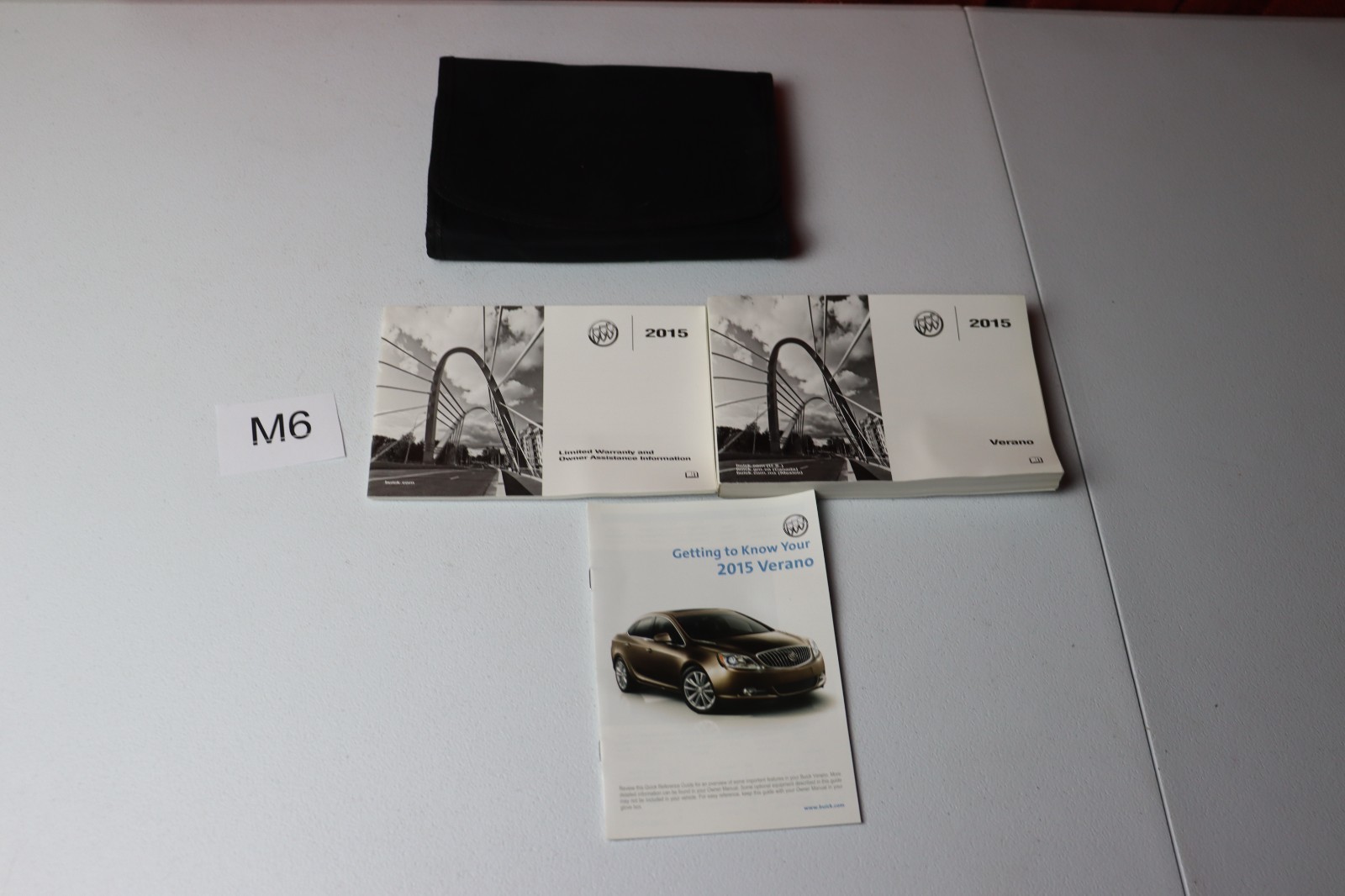 2015 BUICK Verano Owners OEM Factory Guide Booklet 15 W/ Case 