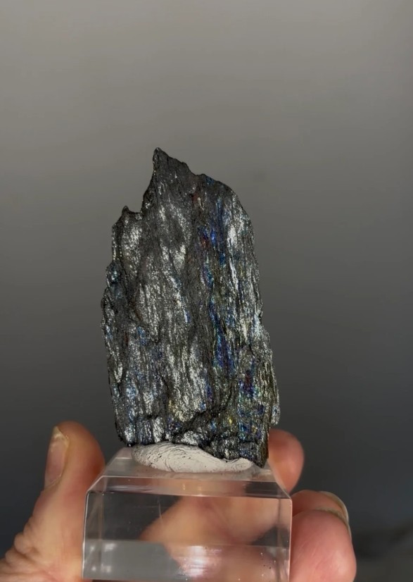 Amazing & Rare Iridescent Hematite with Rainbows