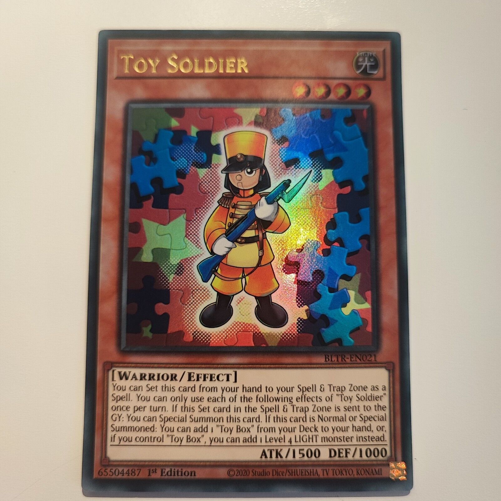 Bltr En021 Toy Soldier Yu-Gi-Oh NM 1st Edition 