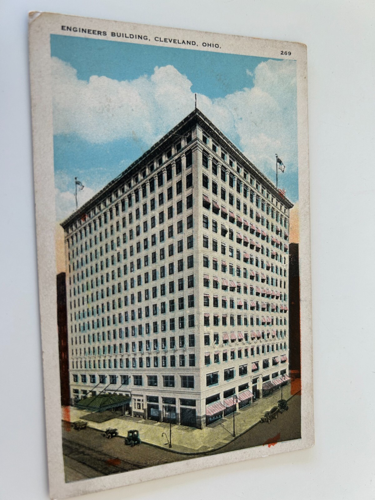 Engineers Building Cleveland Ohio Vintage Postcard