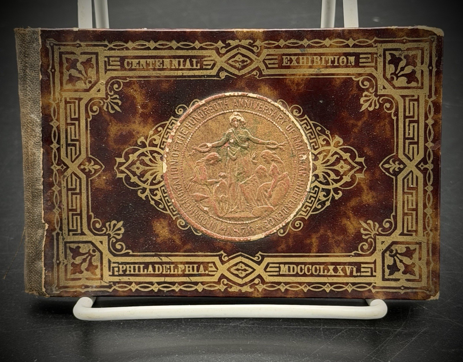 1876 Centennial Exhibition Philadelphia Souvenir Photo Album Philip Frey & Co.