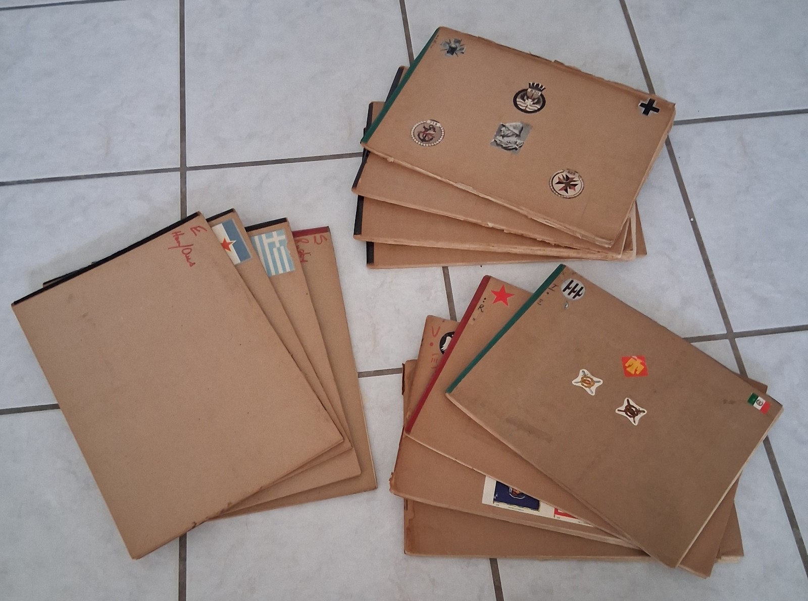 Huge Lot Of WW2 Scrapbooks