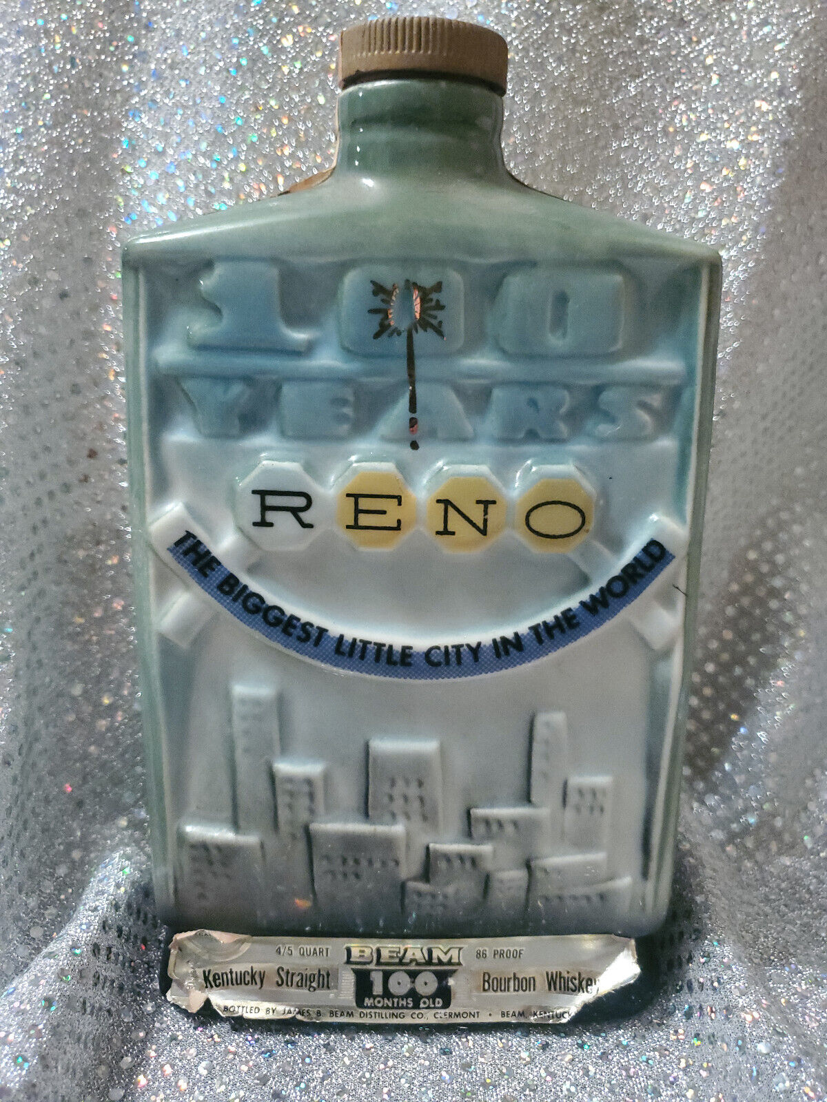 JIM BEAM 1968 RENO 100 Years Collector Decanter for Sale - Motorcycle ...