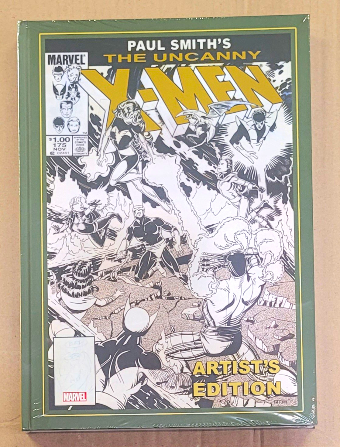 Paul Smith The Uncanny X-Men Artist\'s Edition Illustrated Hardcover IDW