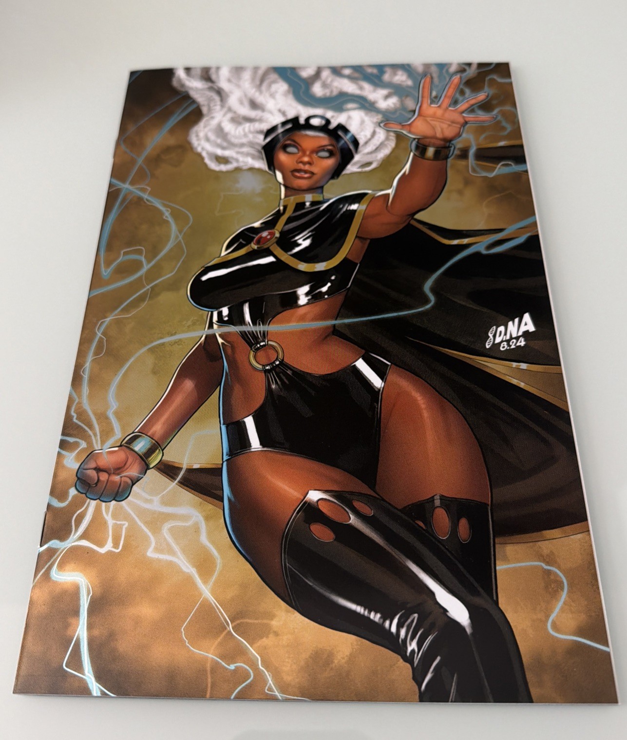 2024 NYCC DNA Marvel STORM #1 virgin foil cover David Nakayama Unknown Comic 