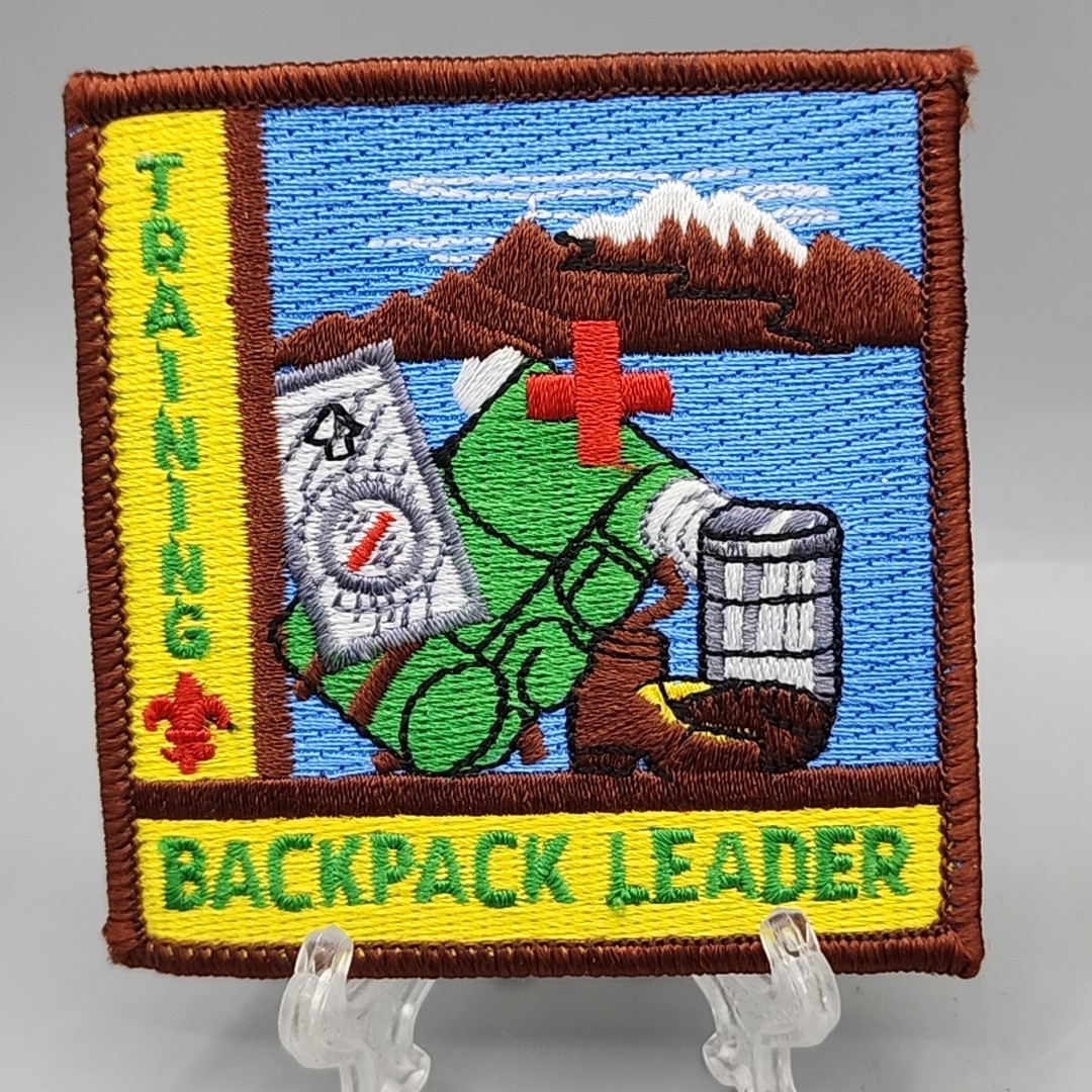 BSA Backpack Leader Training Patch Boy Scouts New