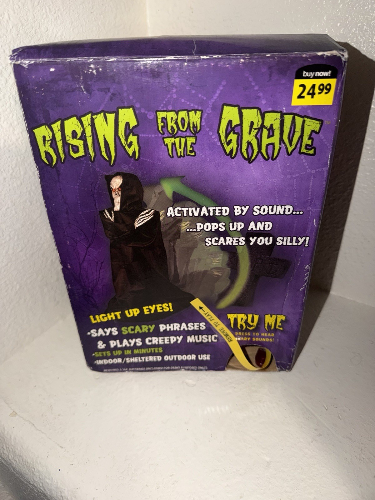 Tekky Toys Grave Reaper Halloween Animatronic With Original Box NEW