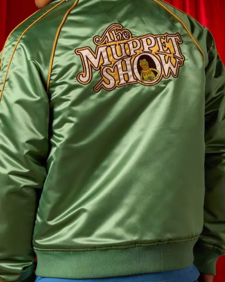 Disney D23 The Muppets Muppet Show 50th Anniversary Satin Jacket medium